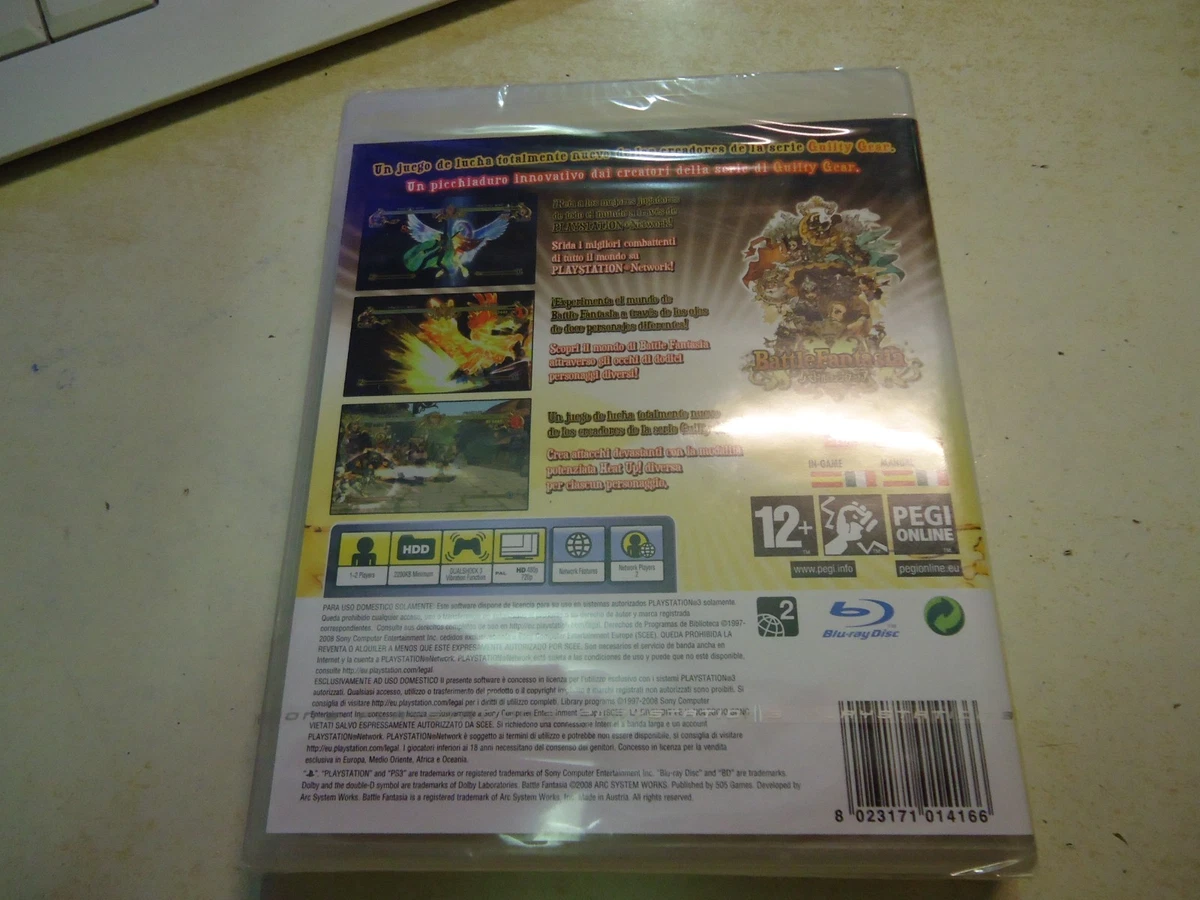 Sony Playstation 3 Battlefantasia nuevo precintado Pal España