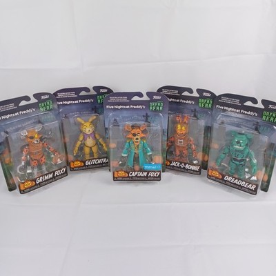 Funko Action Figure Five Nights at Freddy's Curse of Dreadbear - Set of 5 New