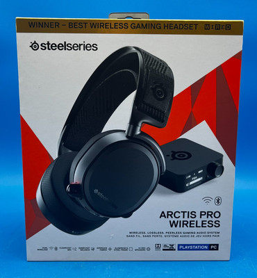 NEW SteelSeries Arctis Pro Over the Ear Bluetooth Headset - Black (61473)