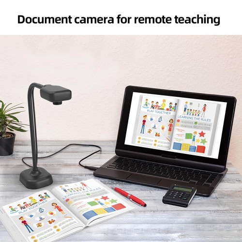 Caméra de Documents pour Enseignants et salles de Classe Webcam USB/caméra Do... - Afbeelding 2 van 8