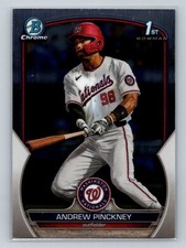 2023 Bowman Draft #BDC-40 Andrew Pinckney Chrome