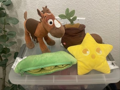 Disney Store Toy Story 3 Peas In A Pod Plush 8.5  WALL·E Boot Wish Star Bullseye