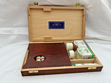 Winsor & Newton ❤️Oil Paint Wooden Box❤️Vintage 1960 Virtually unused Excellent