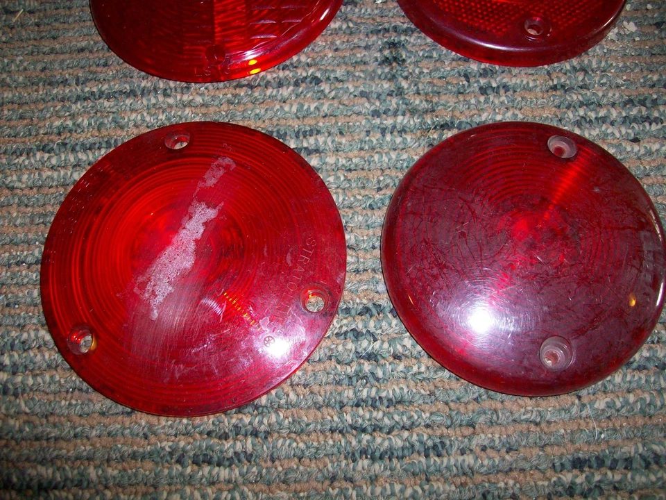 2:LS-391, 2 SIGSTAT, SMC-194, TRST 59 FOMOCO, LS328 Tail Light Lenses Lens LOT - Image 2 of 4
