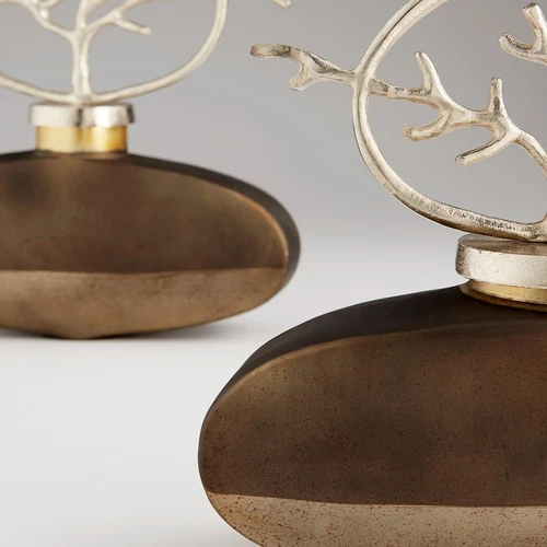 Round Viewleaf Sculpture - Picture 4 of 4