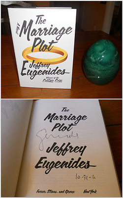 SIGNED & DATED ~ The Marriage Plot by Jeffrey Eugenides 1st/1st (2011,Hardcover)