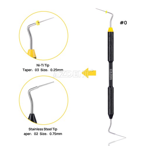 Dental Endodontic Endo Buchanan Hand Plugger Root Canal Filling 0#,1#,2# AZDENT - Picture 14 of 31