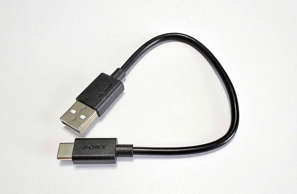 Cable de carga + datos Sony, WF-1000XM4/XM5, WH-1000XM4 WH-1000XM5 entrega rápida Foto 2 de 3