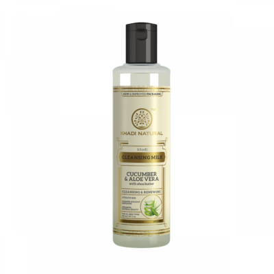 Khadi Natural Cucumber and Aloevera Cleansing - 210ml