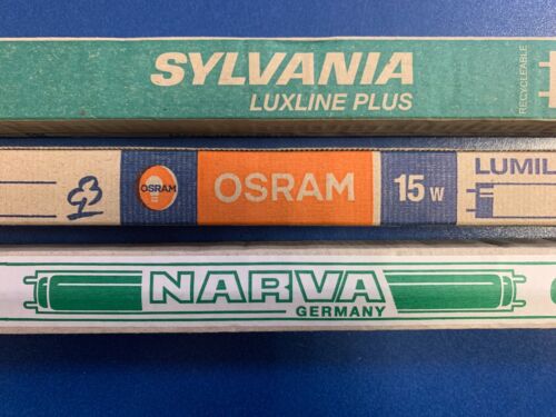 OSRAM SYLVANIA NARVA LEUCHTSTOFFLAMPE 15W WarmWeiß 3000K T8 RÖHRE 438x26mm - Bild 3 von 9