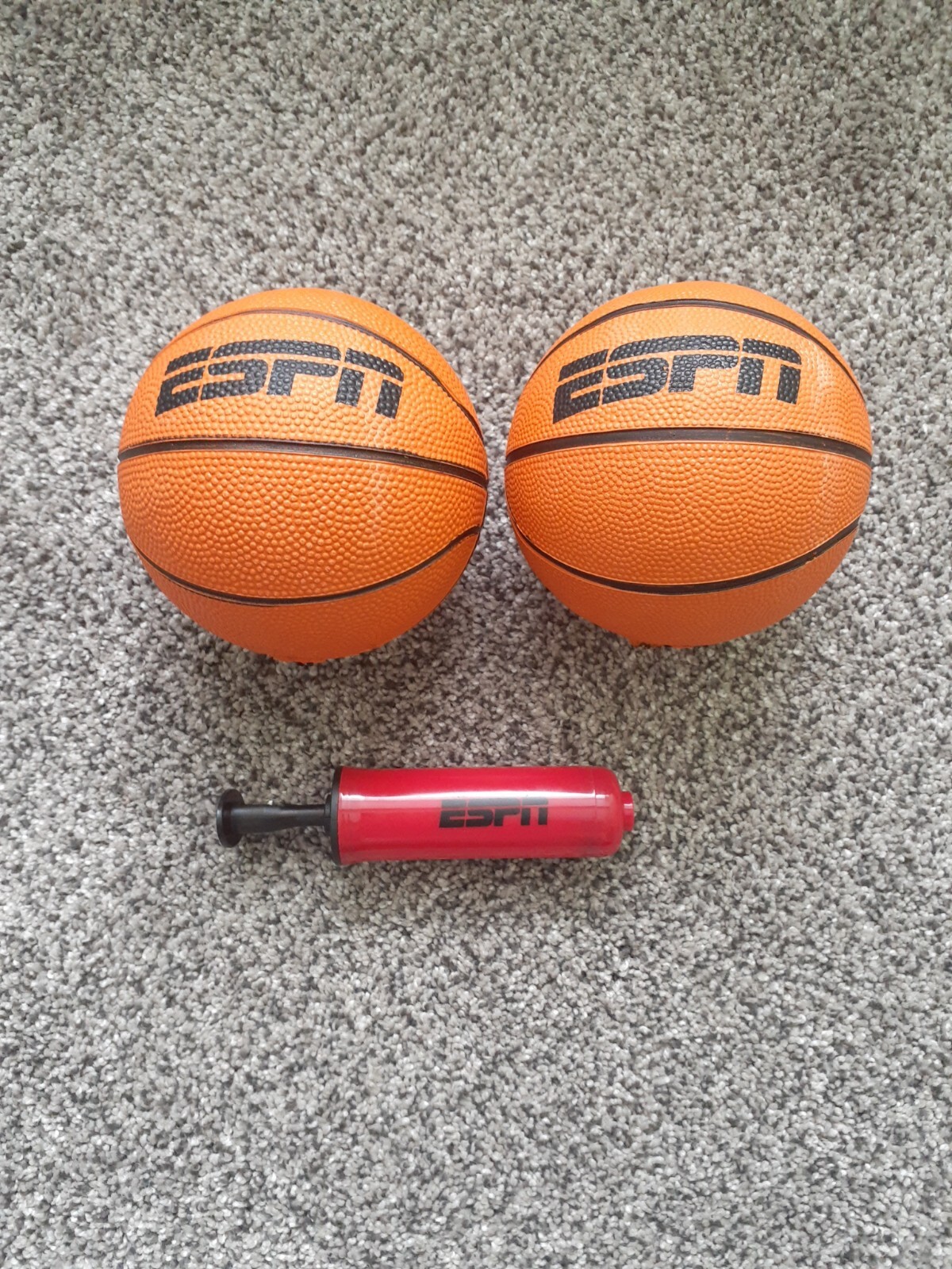 ESPN 5 Inch Mini Basketball Toy For Overdoor Hoop Sg010y21051 Pump