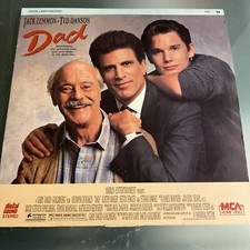 Dad Laserdisc LD Laser Disc 1989 Ted Danson Jack Lemmon Ethan Hawke VG 