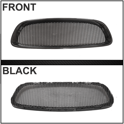 Fit For Jaguar F-type 2013-16 Real Carbon Fiber Front Bumper Grill Grille Frame  - Bild 12 von 13