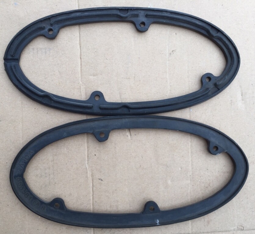Joints feu arrière NOS Volvo Amazone P120 P130 authentiques ref 663581 haut de gamme