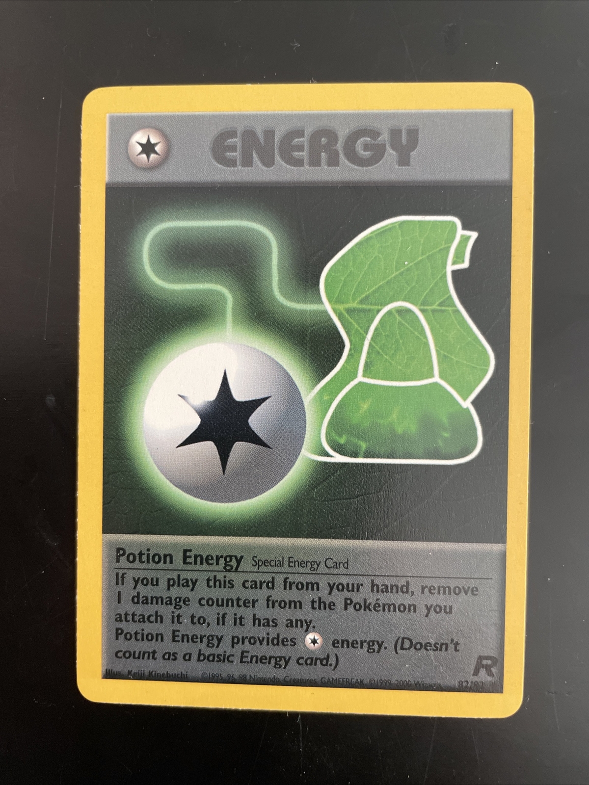 POTION ENERGY - 82/82 - Team Rocket - Pokemon Card - NM