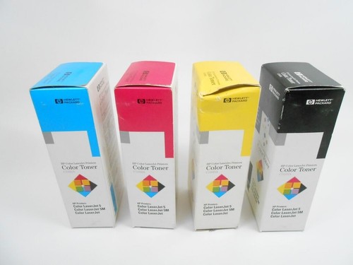HP C3102A C3103A C3104A C3105A Color Toner Set CMYK Color LaserJet 5 5M - Picture 5 of 5