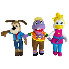 2015 Chuck E Cheese Pizza Plush Helen Hen Jasper Jowls Mr Munch Stuffed Animal