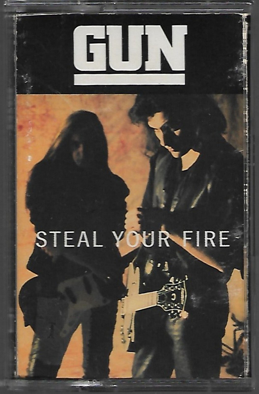 Gun Steal Your Fire CASSETTE SINGLE ROCK Hard Rock