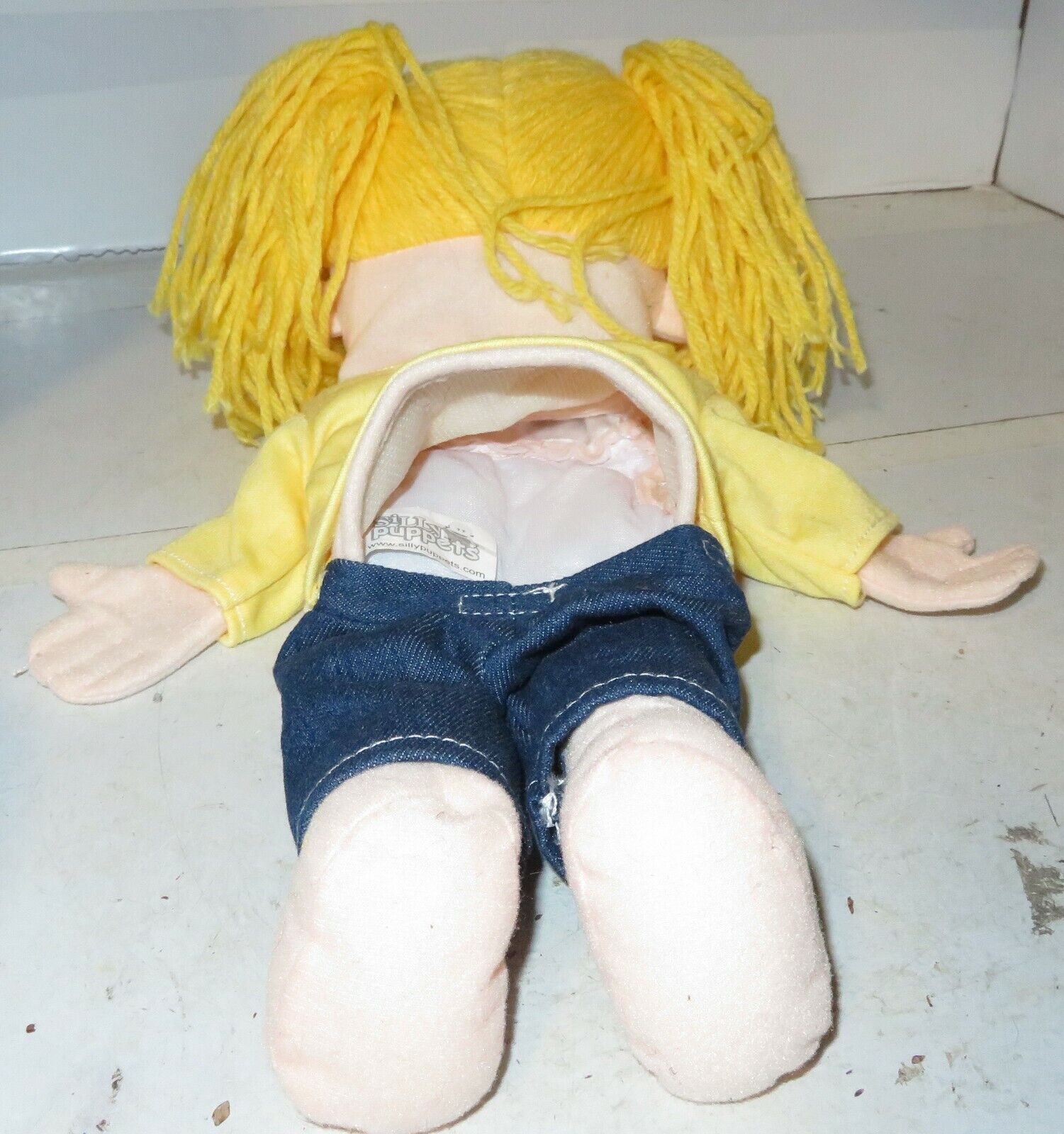 14 Katie, Peach Girl, Hand Puppet