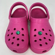 Crocs Classic Clogs, Pink Unisex US. Size Women  s 6 Mens 4 Slip On Comfort