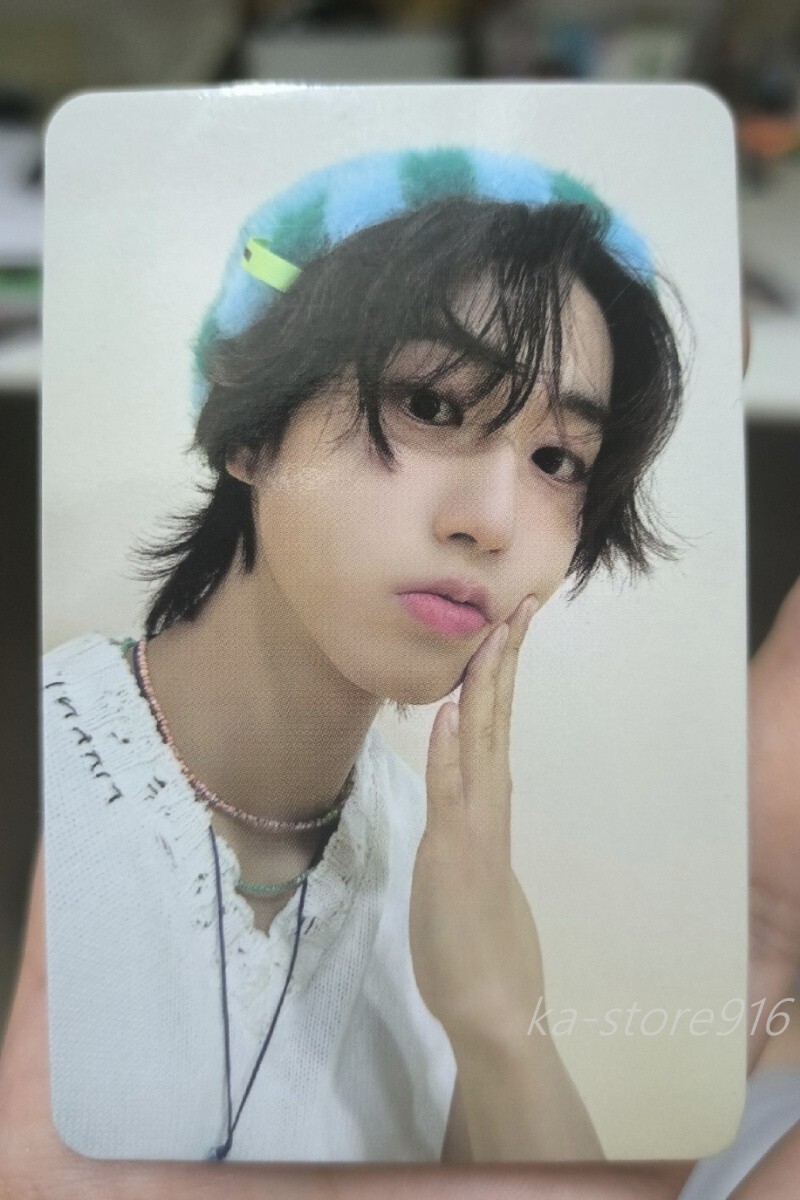 Stray Kids Han Ji Sung ATE Double Side Official Photocard Genuine