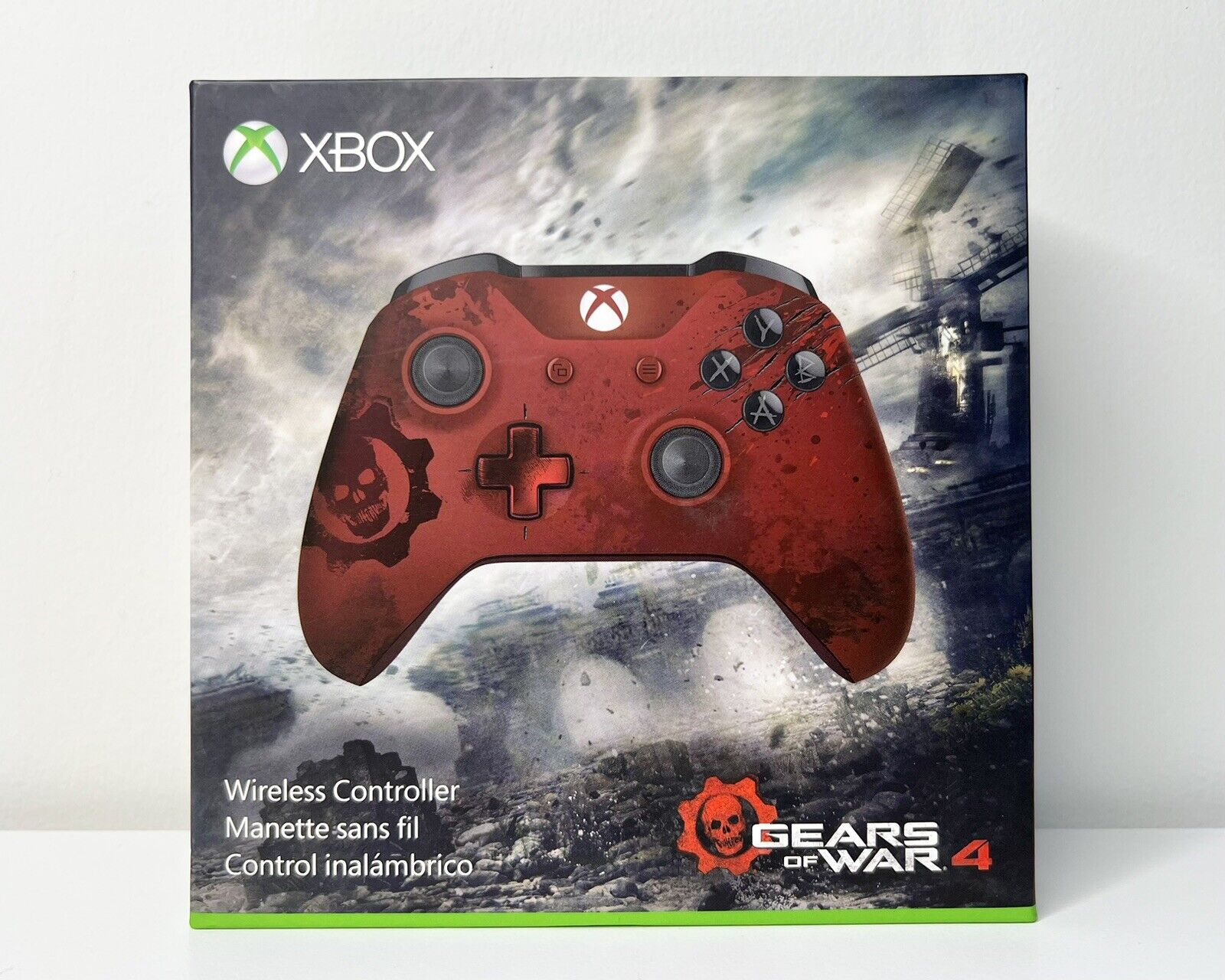 xbox one Controller Gears of War 4 Crimson Omen Limited Edition