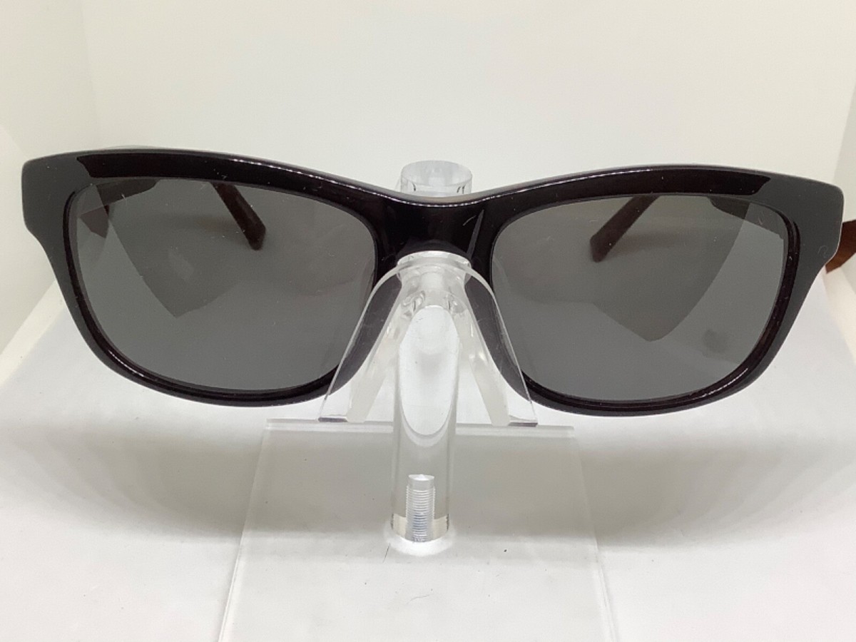 JOHN VARVATOS V784UF SUNGLASS 54-140 CAT3 SHINY BLACK 