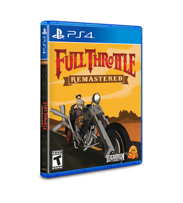 Full Throttle Remastered - PS4 / PlayStation 4 - Neu & OVP