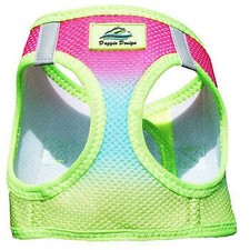 American River Choke Free Dog Harness Ombre Collection - Rainbow Medium