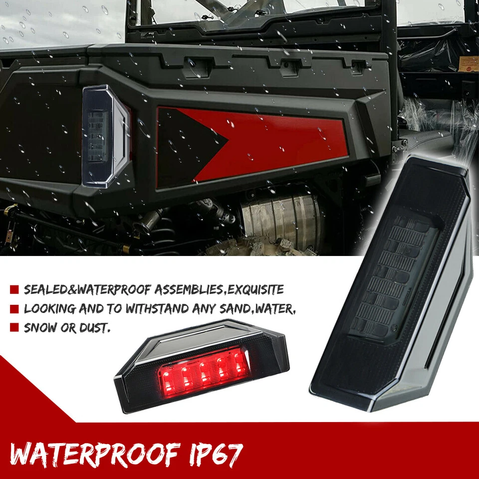 2412774 Luces traseras izquierda + derecha UTV para Polaris Ranger 900 XP 1000 2013-20 Foto 4 de 4