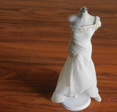 Franklin Mint One Shoulder Chiffon Gown ONLY For Princess Diana Vinyl 16 In Doll