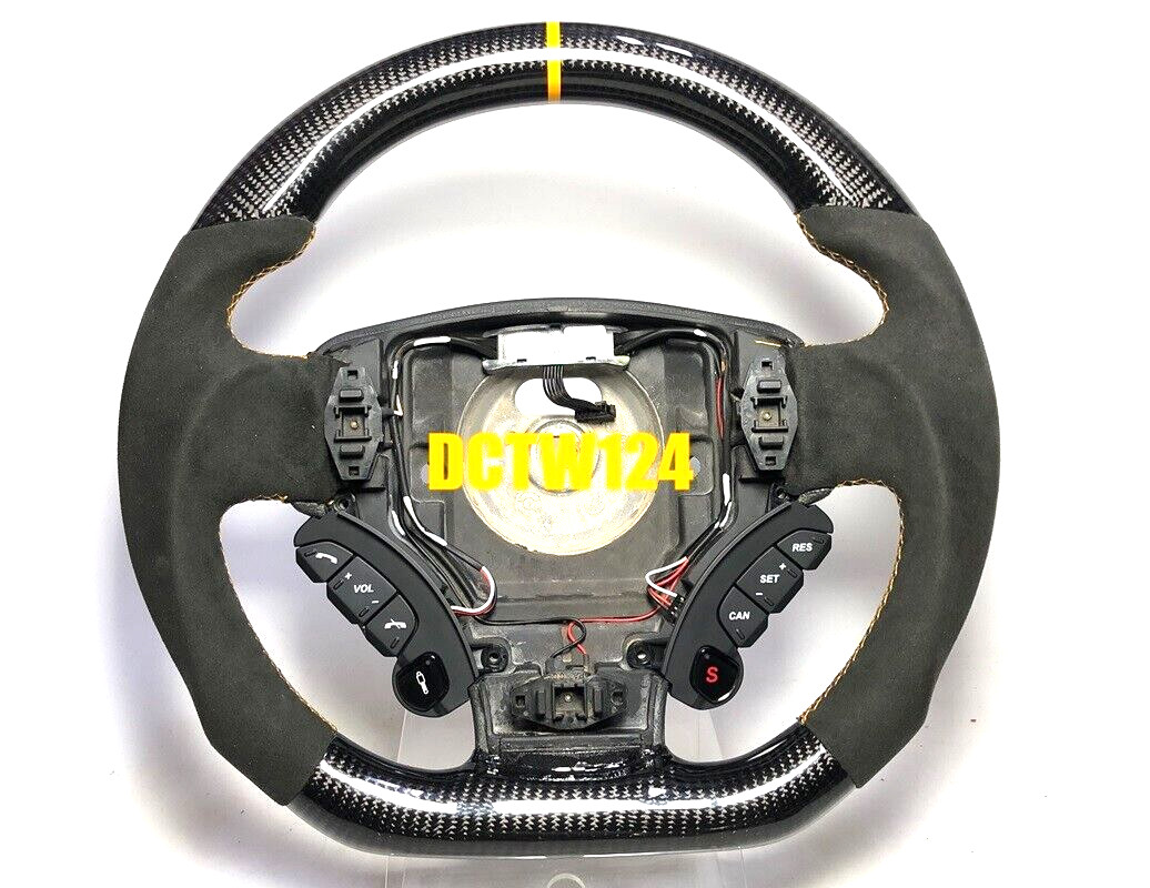 REAL Carbon Alcantara steering wheel Aston Martin 07~ Vantage DB9 Core exchange