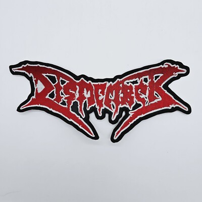 Dismember  SHAPED LOGO          EMBROIDERED BACK PATCH