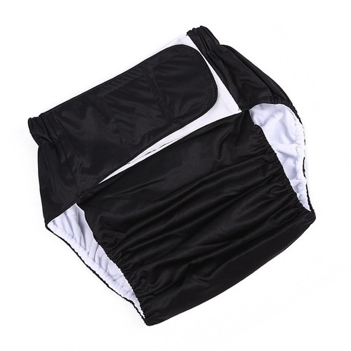 Adult Diapers Hook & Loop Closure Washable Cloth Diaper Reusable Briefs 2 Colors - Picture 5 of 8