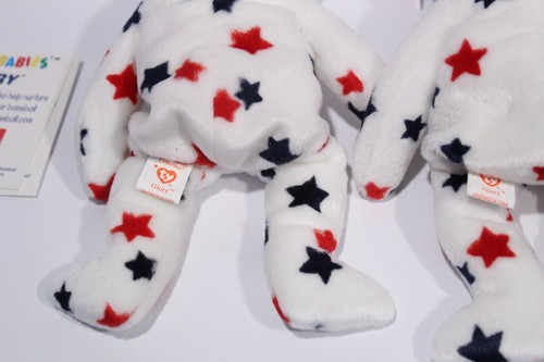 Par de juguetes de peluche Ty Glory the Bear - 4188 con tarjeta conmemorativa Rockies All Star - Imagen 13 de 17