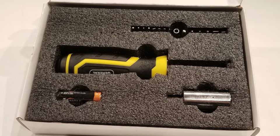 Lighted Screwdriver & Universal Wrench Set - 6 Standard Bits, 8 Precision Bits - Image 2 of 4