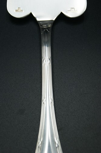 VINTAGE CHRISTOFLE RUBANS CROISES 1 PIE CAKE SERVER SILVERPLATED PARIS FRANCE - Picture 6 of 11