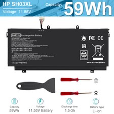 SH03XL Battery For HP Spectre X360 13-AC033DX 13-W013DX 859026-421 859356-855 US