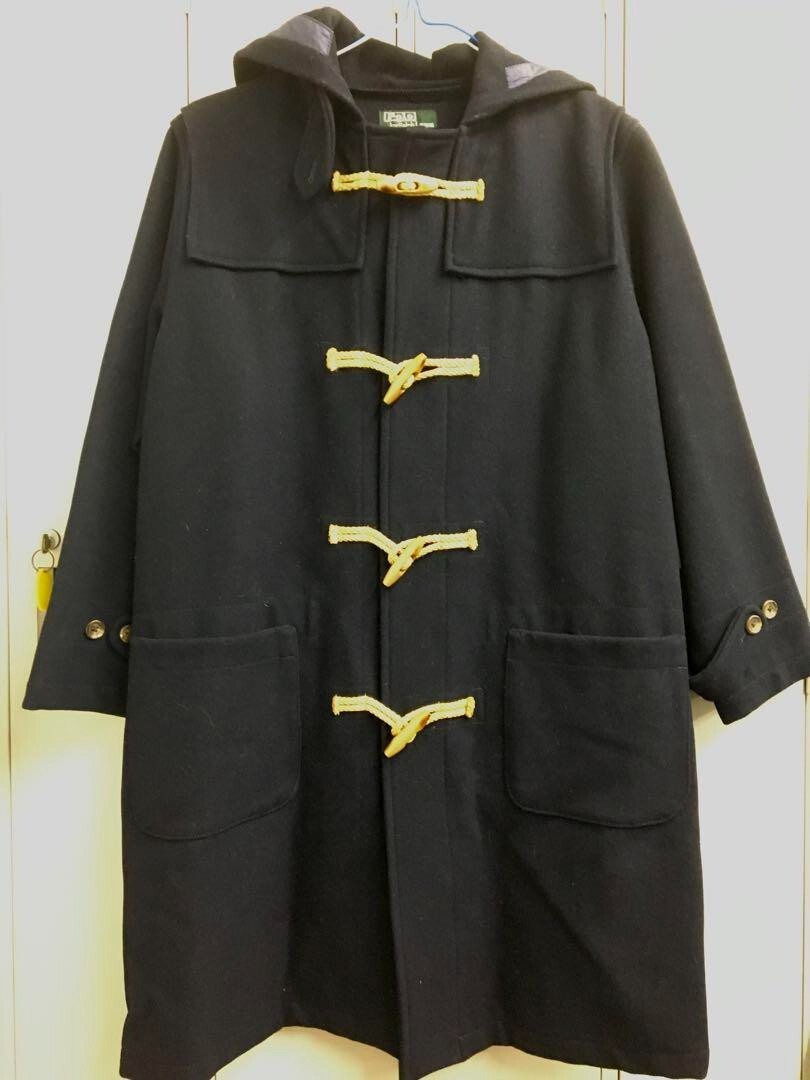 ジャケット・アウター 90s RRL RALPH LAUREN DUFFEL COAT Polo Ralph Lauren Duffel Coat Green Tag color Navy size L fashion
