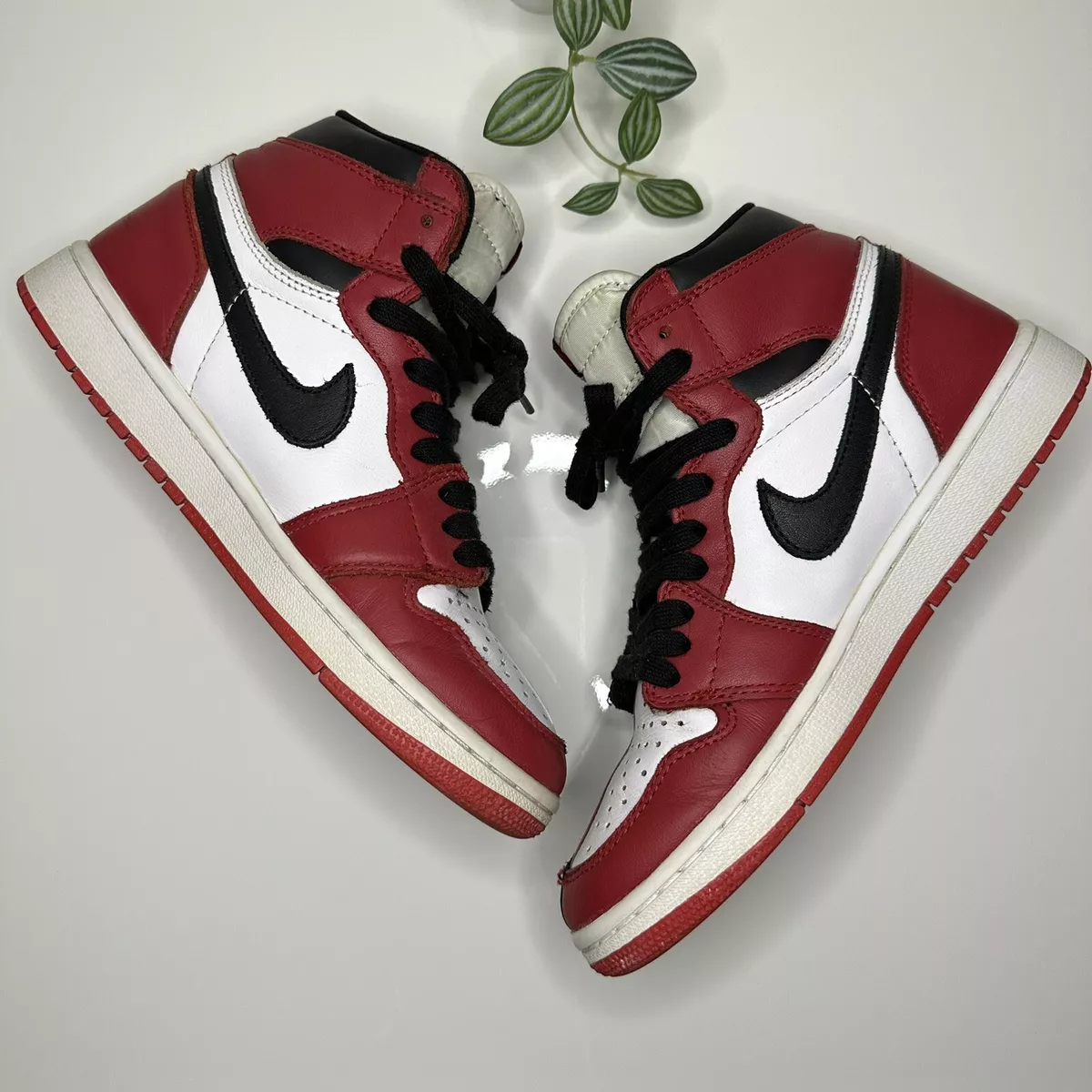 Air Jordan 1 High Homage To Home 2018 Size 7.5 Mens Rare Retro Red Chicago  Bred