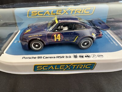 Scalextric 1/32 Porsche 911 RSR 1974 Al Holbert Trans Am Slot Car
