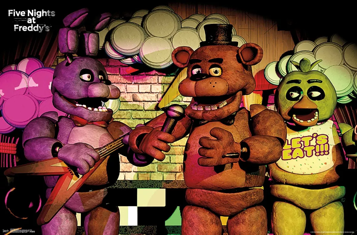 Fnaf 1 Band - online puzzle