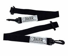 Boot Straps SR REG 18” Warrior Hockey Goal Leg pads Style - Pair - New - Black