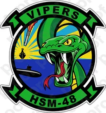 STICKER USN HSM 48 Vipers