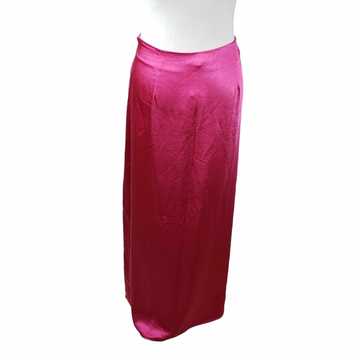 Forever 21 Plus size 1X Fuchsia Pink Maxi Skirt