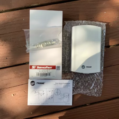 Trane  Service First X13511528-01 Rev E BYSENS077A Wired Zone  Sensor 10k only