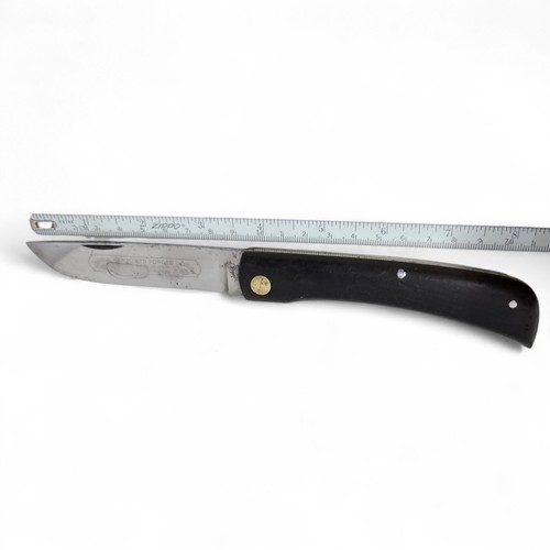 VTG. GERMAN 3 EYE BRAND CARL SCHLIEPER SODBUSTER POCKET KNIFE D.R.G.M. 1423923 - Picture 11 of 12