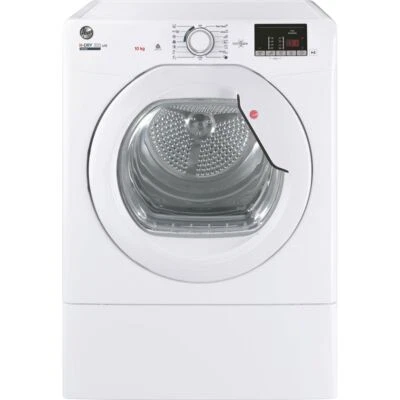 Hoover HLEV10DG-80 H-DRY 300 LITE 10Kg Vented Tumble Dryer White C Rated - Image 1 of 4