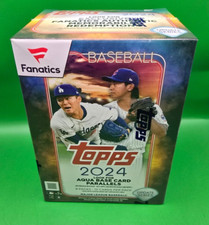 2024 Topps Baseball Update Sealed FANATICS Value Blaster Box - IN-HAND - Aqua