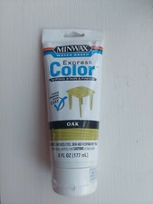 MINWAX EXPRESS COLOR Water Based Wiping Stain & Finish Wood Stain- Oak 6OZ